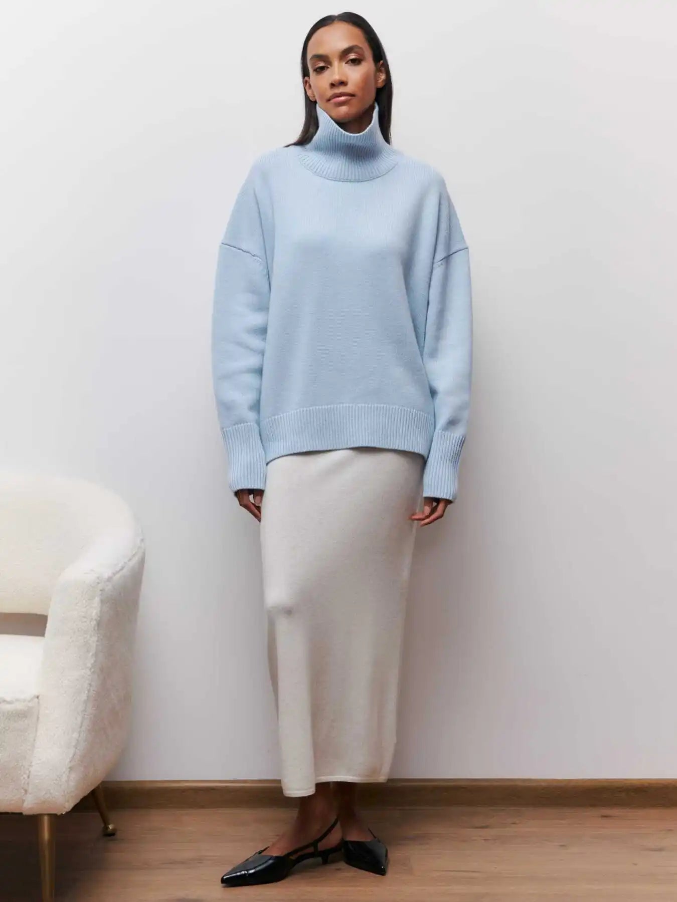 Olivia™ | Elegant Comfort Turtleneck Sweater