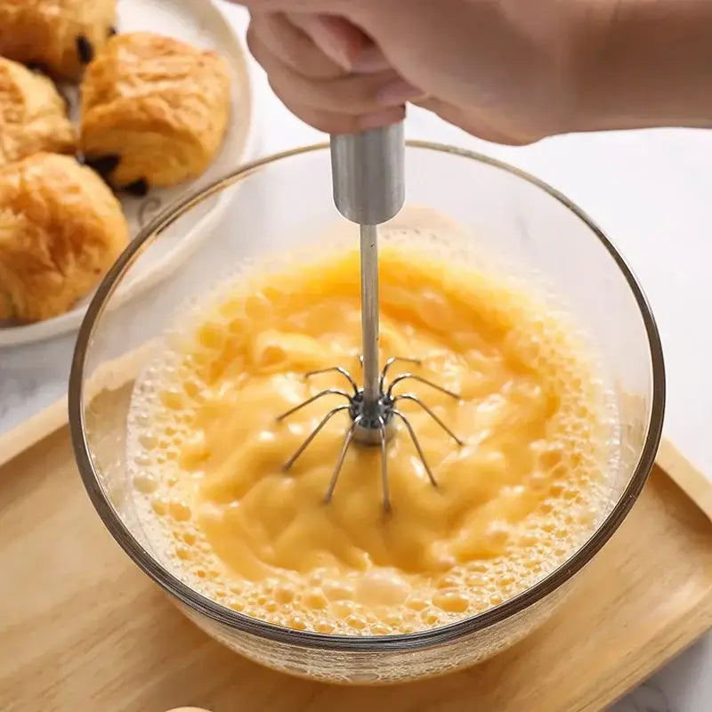 Semi-Automatic Egg Whisk