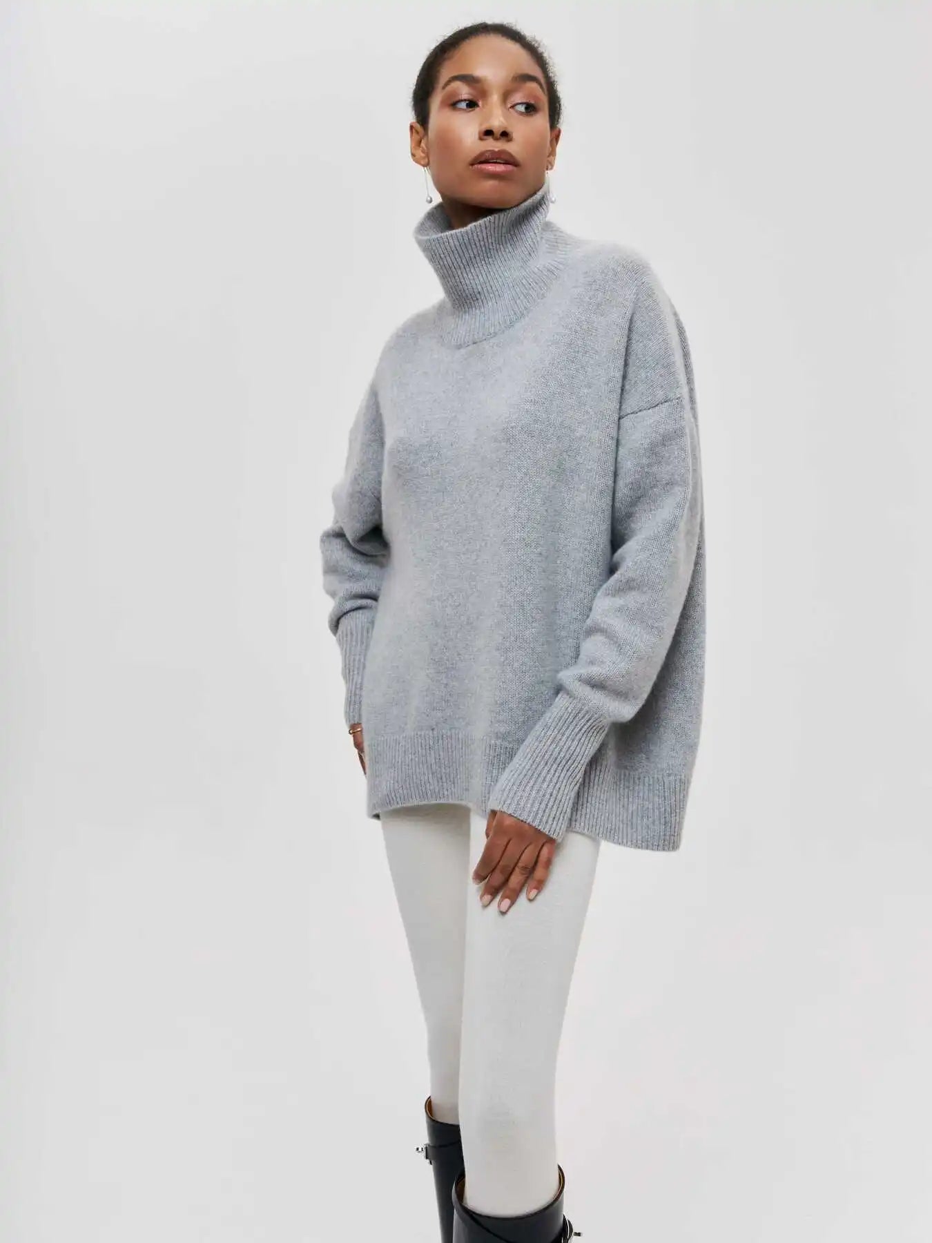 Olivia™ | Elegant Comfort Turtleneck Sweater