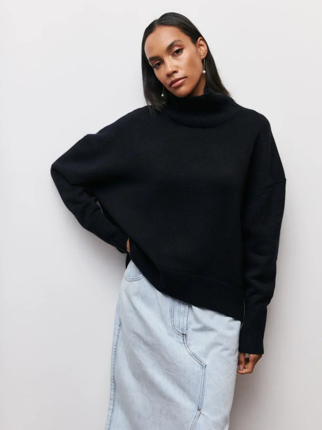 Olivia™ | Elegant Comfort Turtleneck Sweater