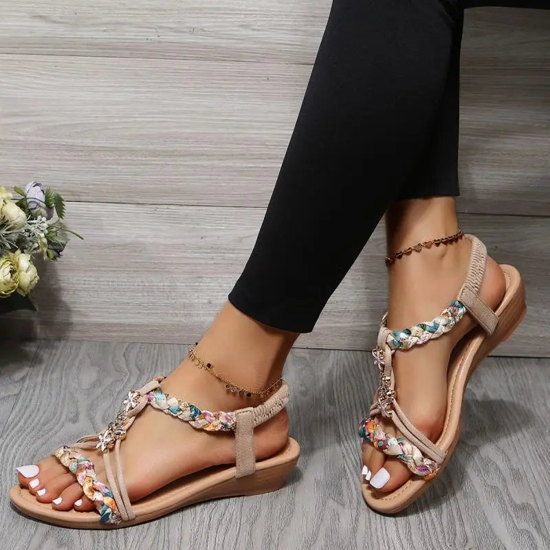 Khate™ | Chic Braided Sandals