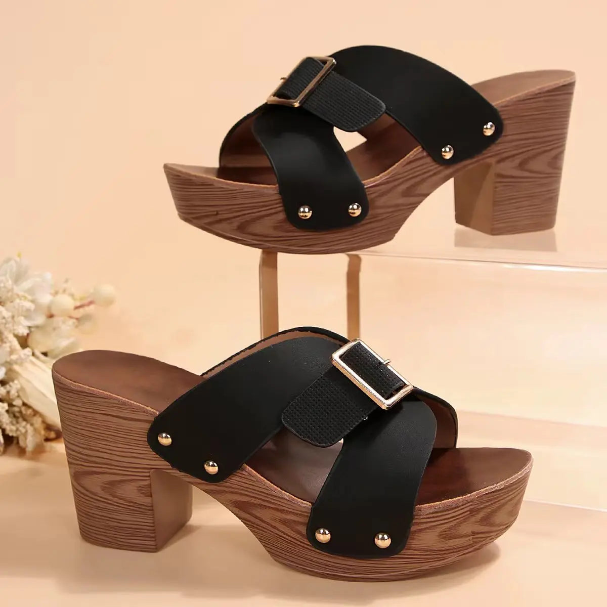 Mera™ | Elegant Buckled Sandals