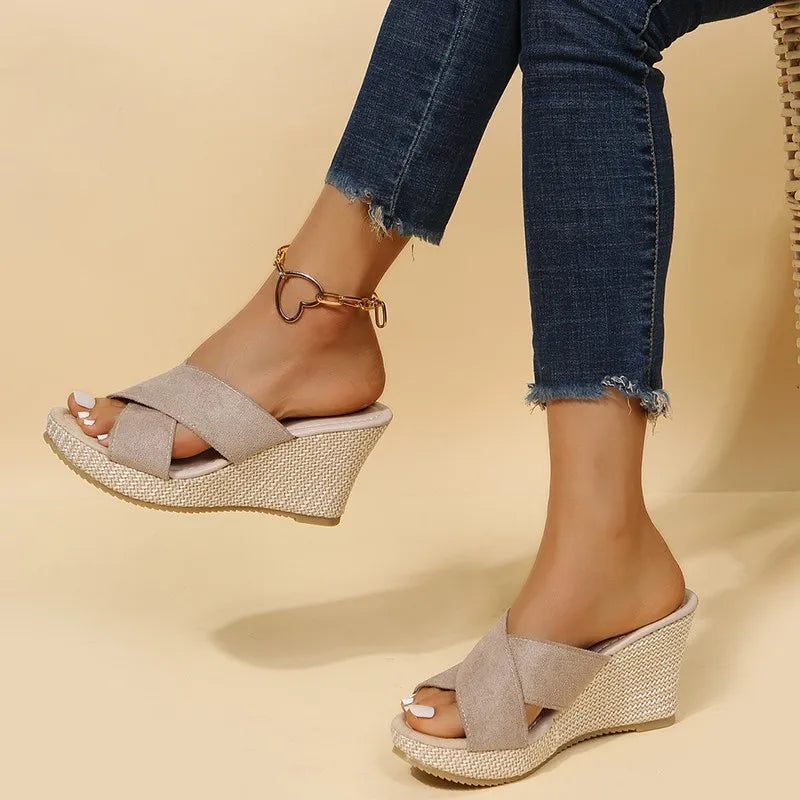 Jevie™ | Elegant Wedge Sandals