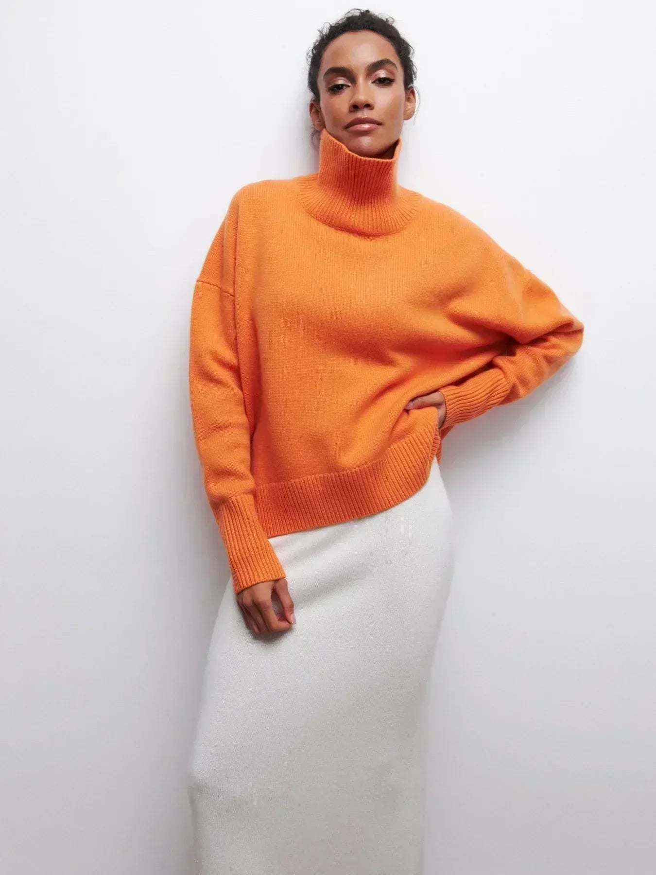 Olivia™ | Elegant Comfort Turtleneck Sweater