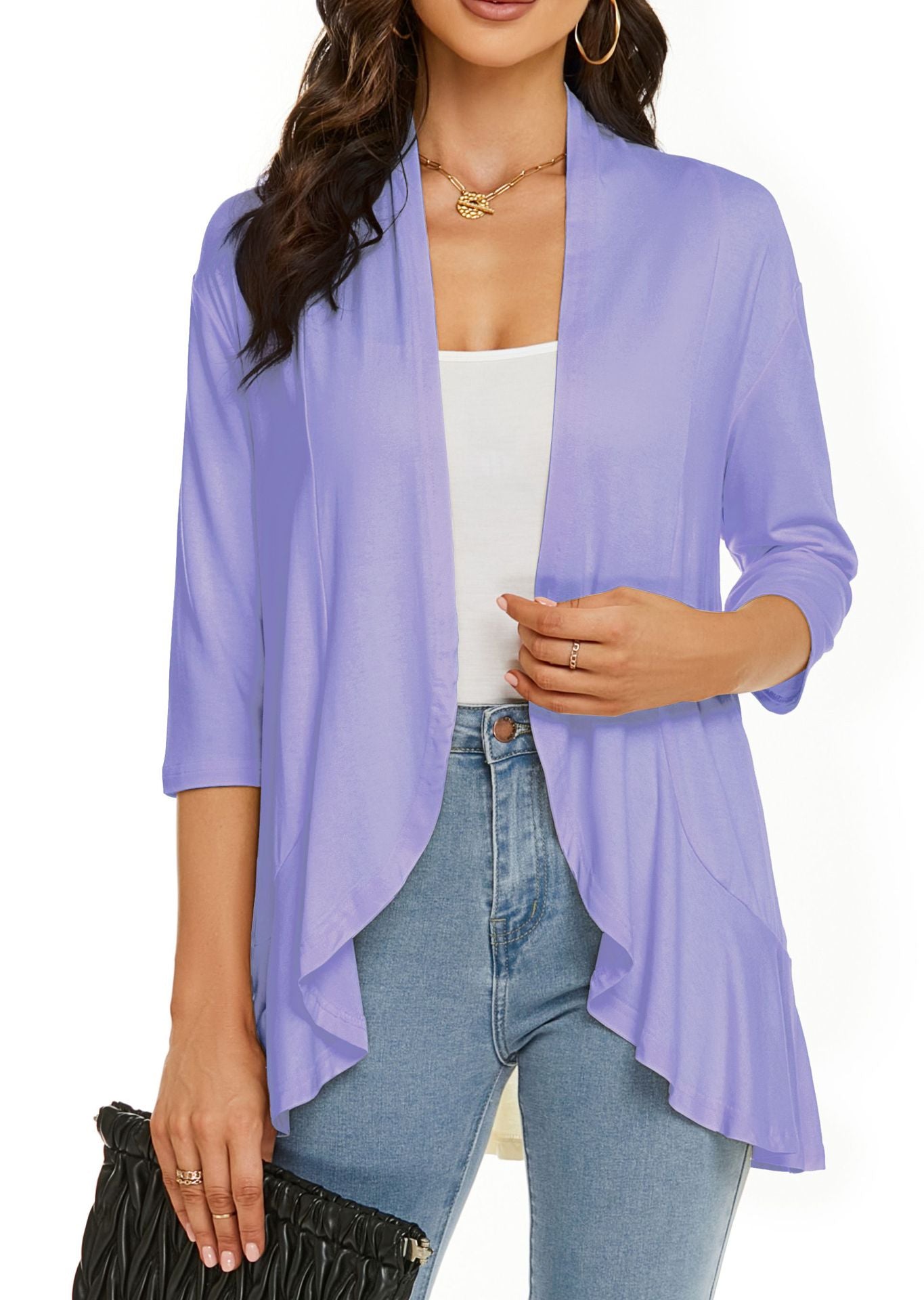 Fiora™ | Elegant Cotton Cardigan