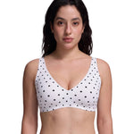 White polka dot