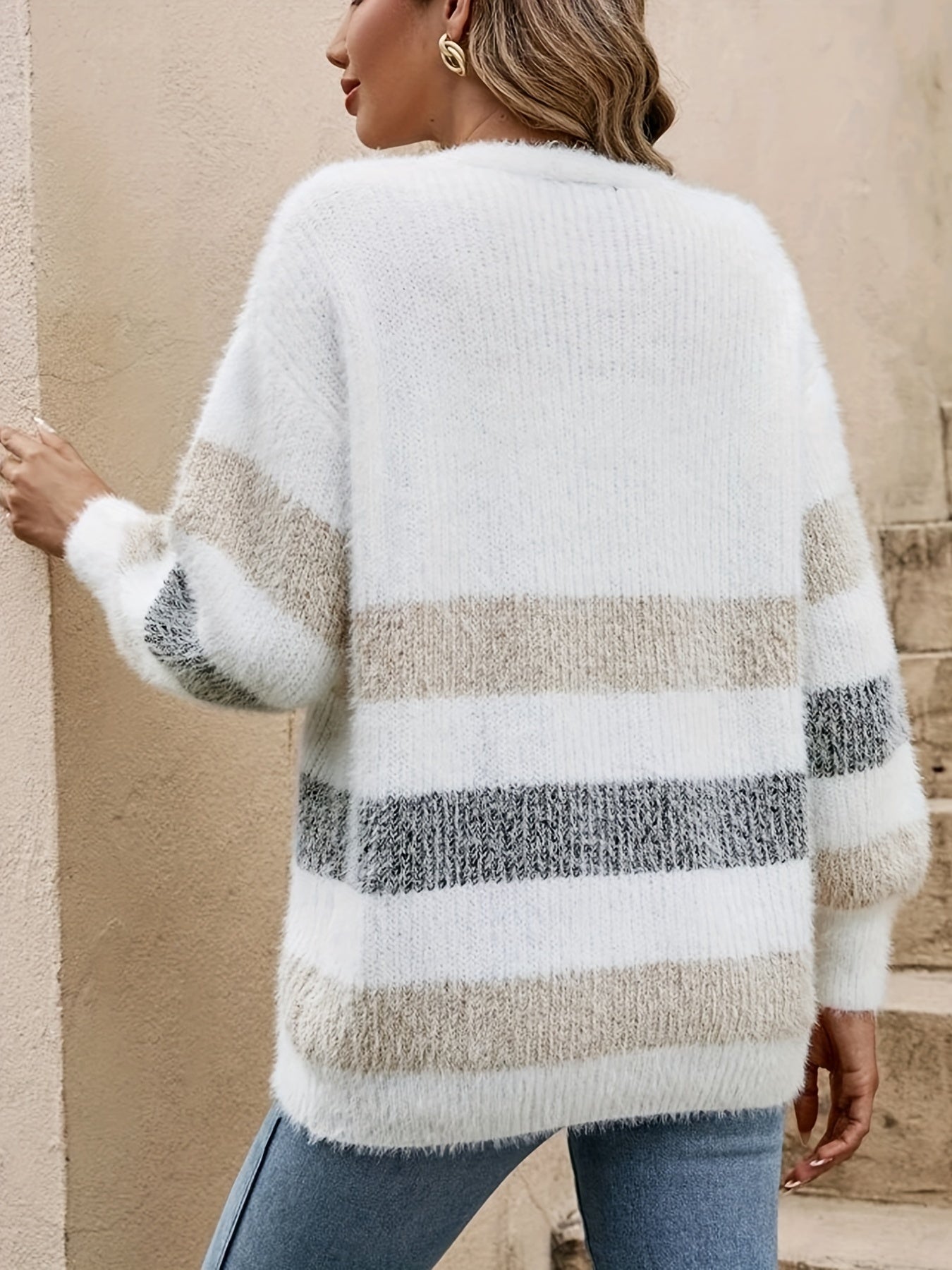 Lorin™ | Cozy Striped Cardigan