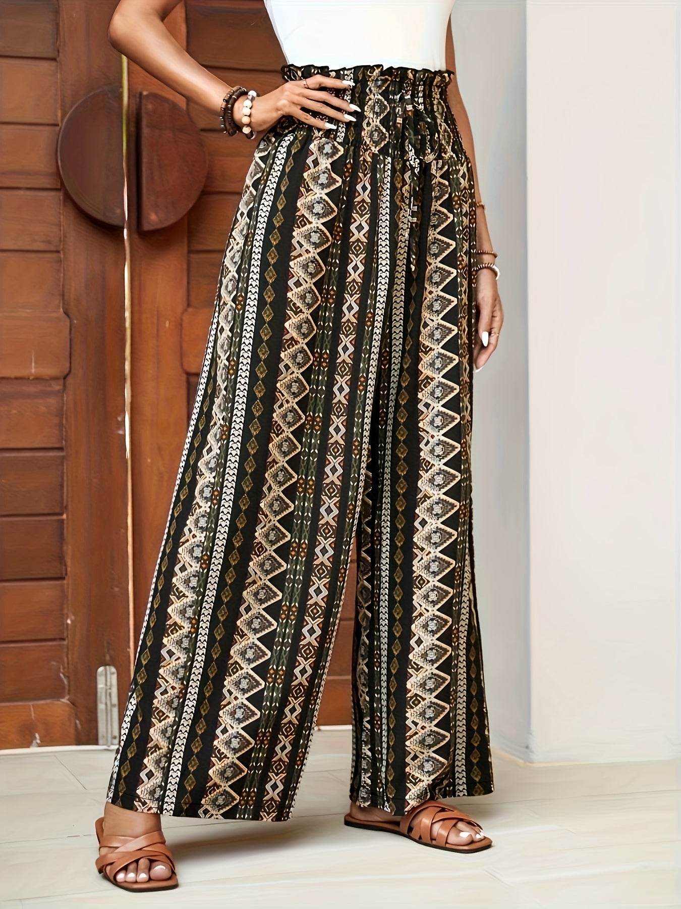 Pami™ | Bohemian Wide Leg Pants