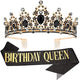 2PCS CROWN SET 02 (black gold)