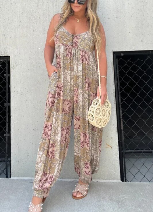 Zarae™ | Boho Balloon Pant Jumpsuit