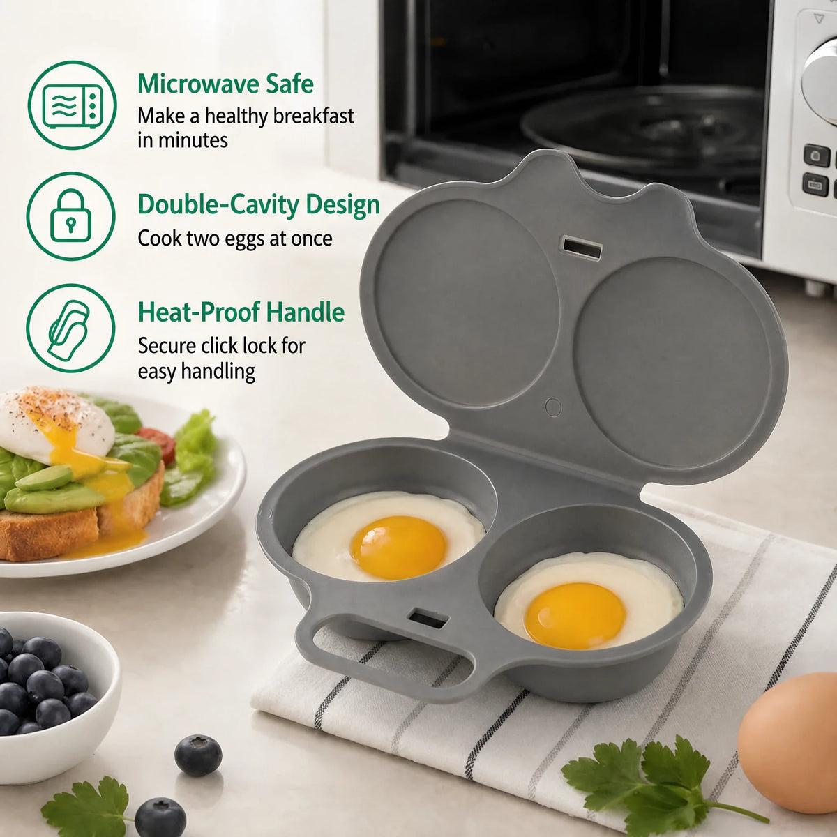Microwave Egg Poacher
