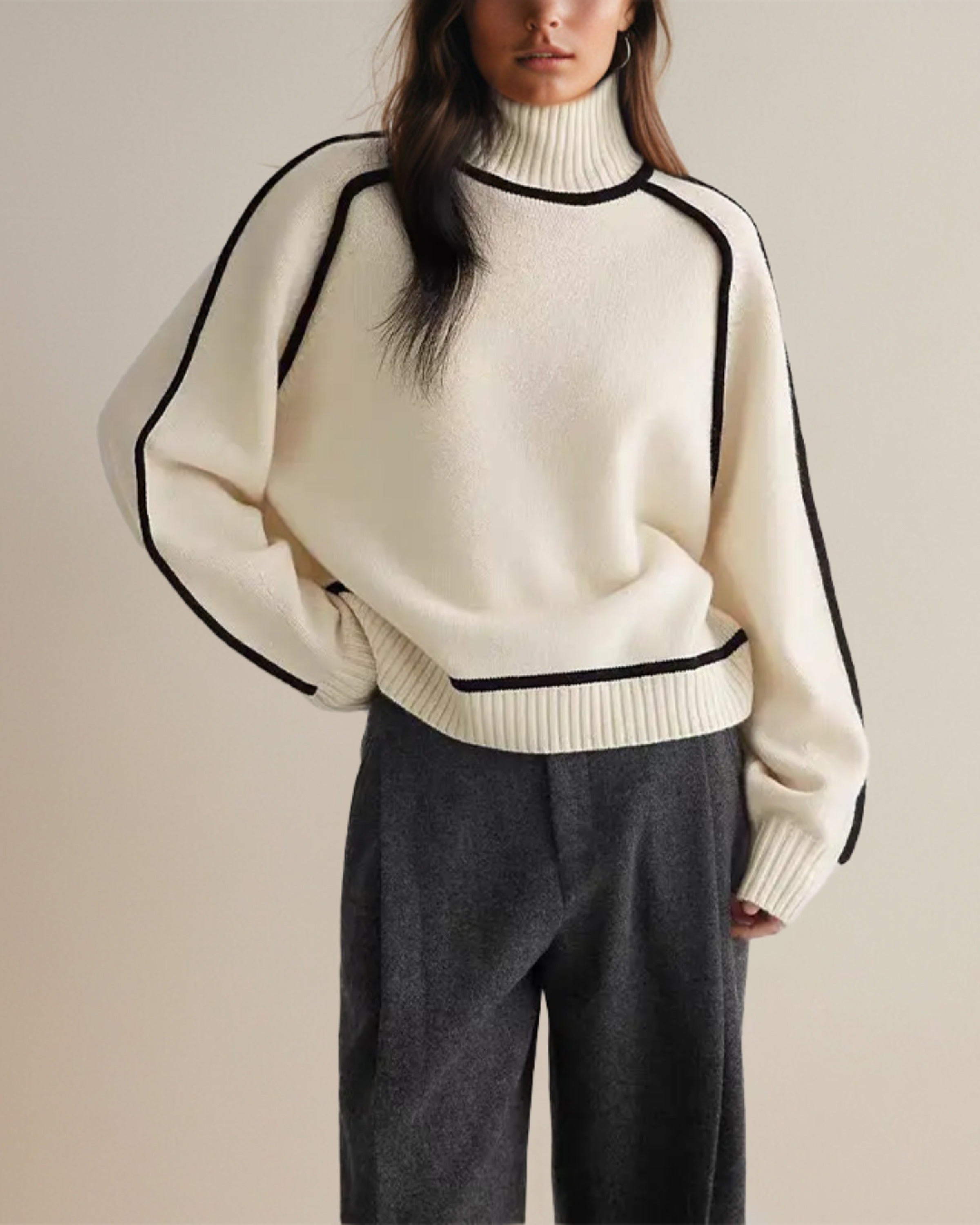 Claire™ | Elegant Turtleneck Sweater