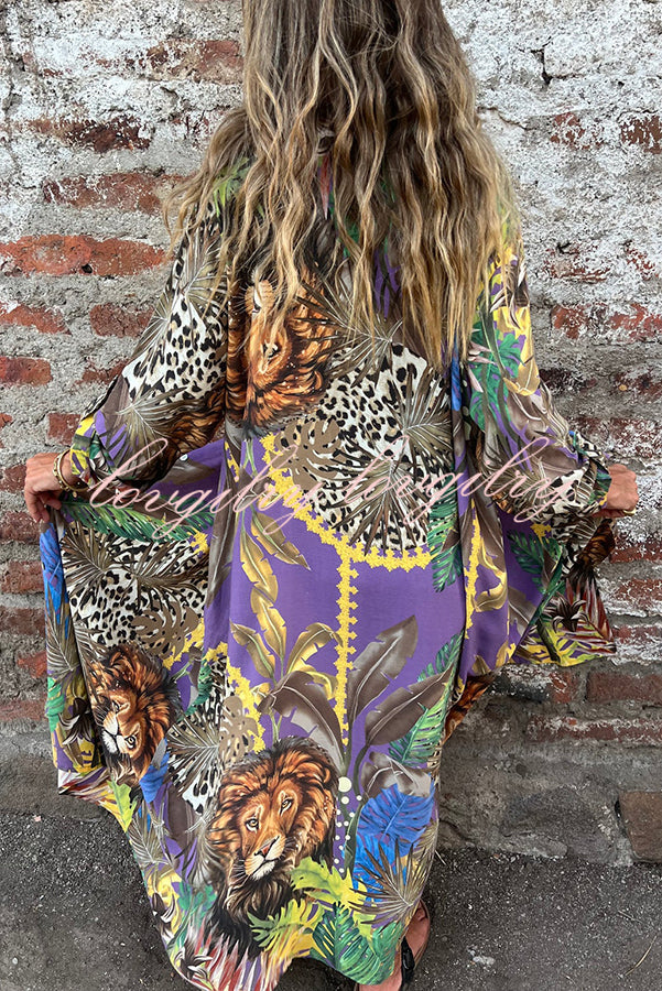 Tessa™ | Unique Jungle Print Blouse