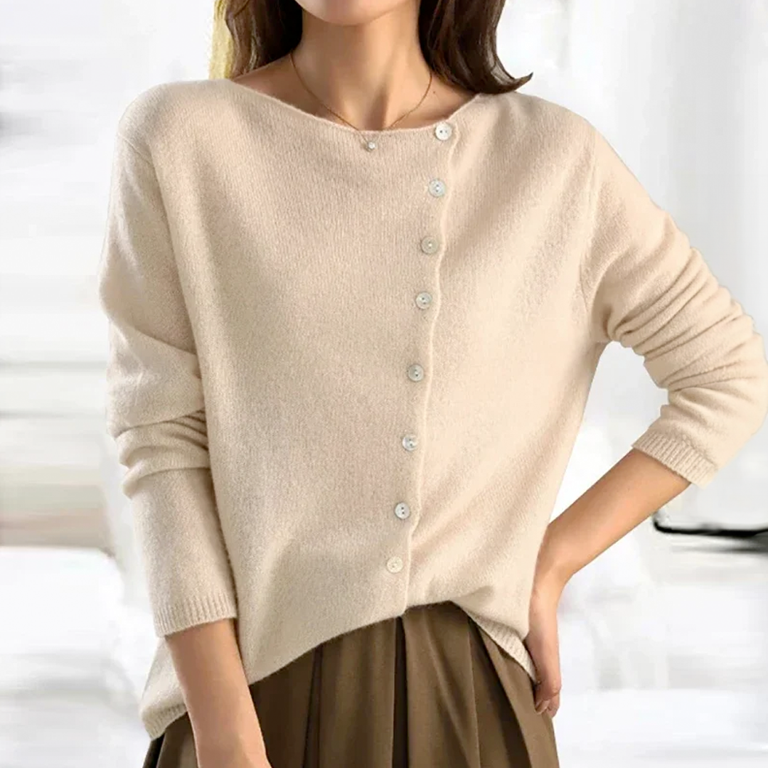 Alfonsa™ | Elegant Wool Cardigan