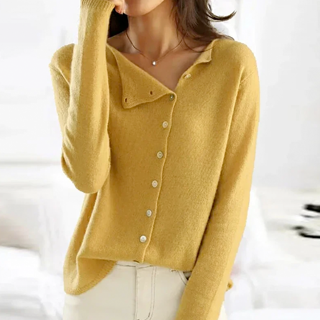 Alfonsa™ | Elegant Wool Cardigan