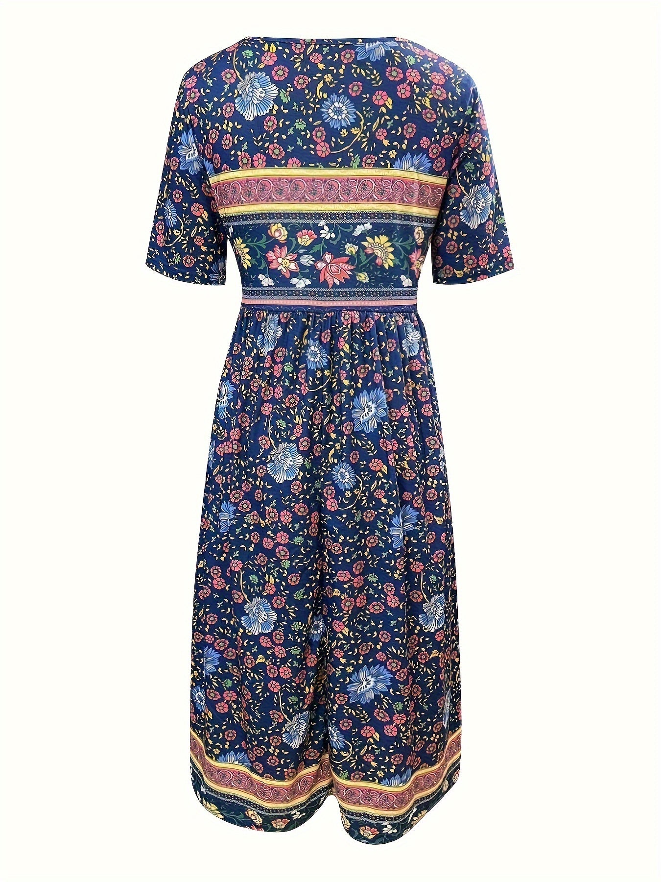 Karmi™ | Casual Floral Pocket Dress