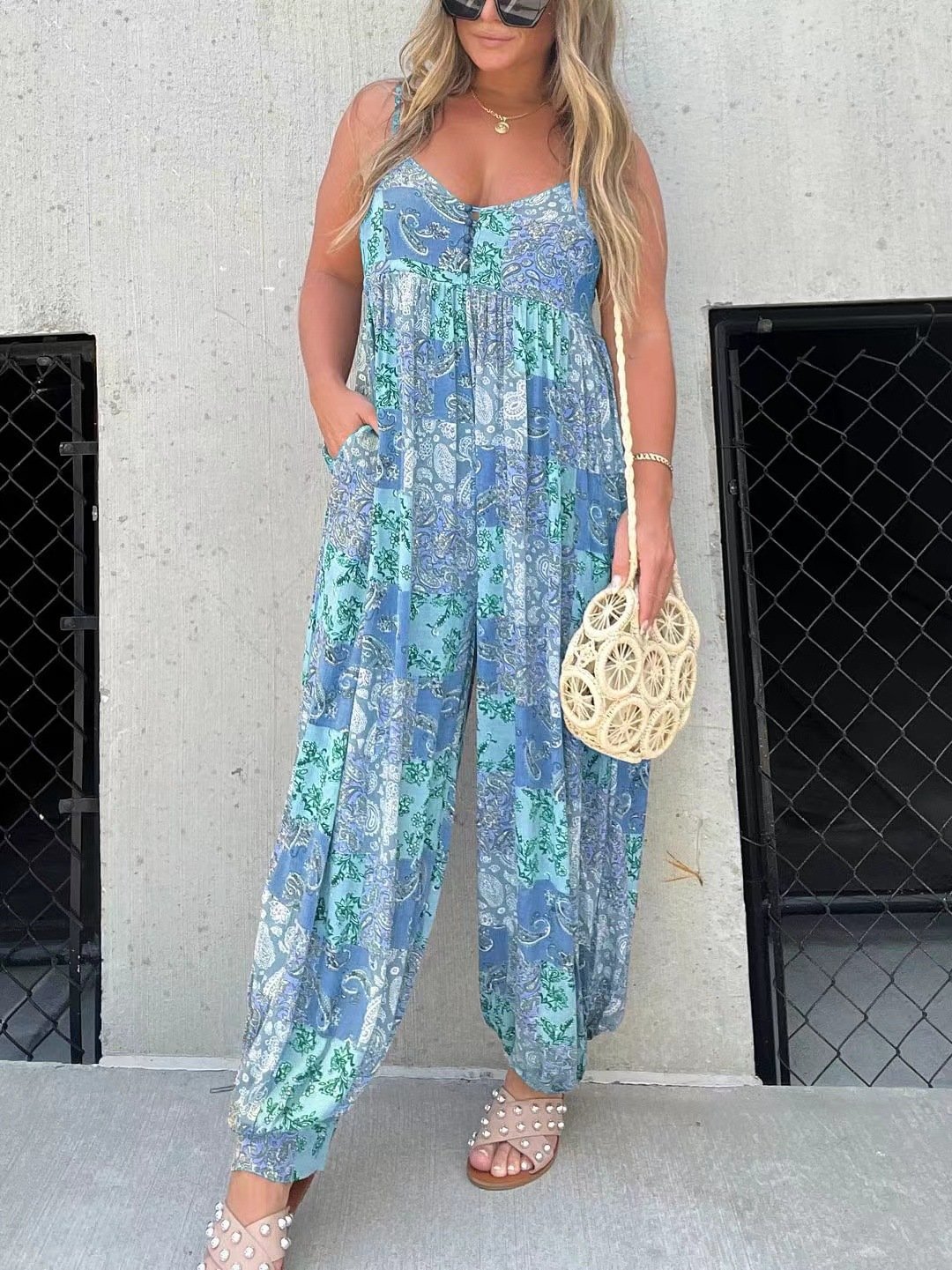 Zarae™ | Boho Balloon Pant Jumpsuit