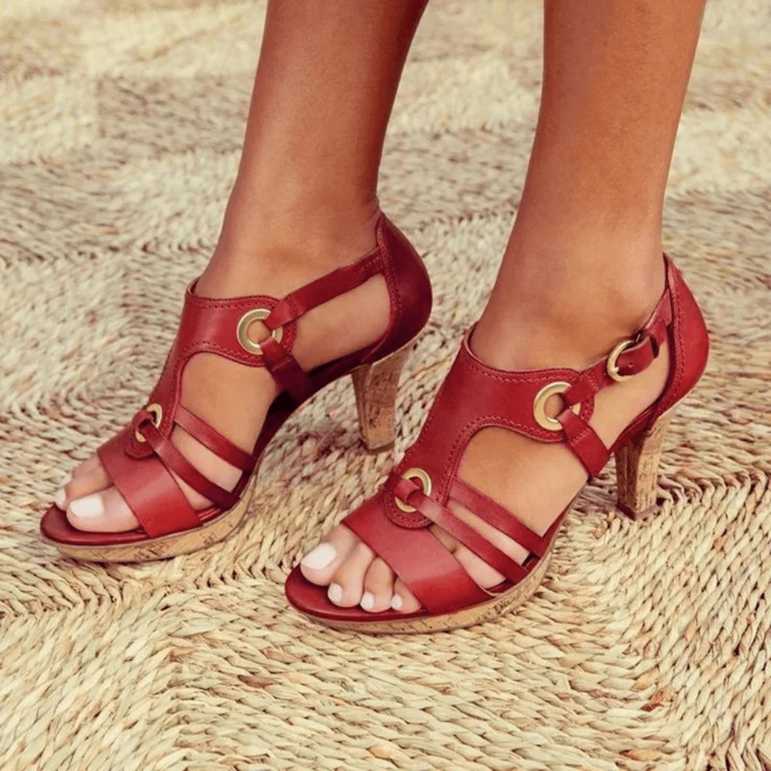 Bella™ | Elegant Comfort Heeled Sandals