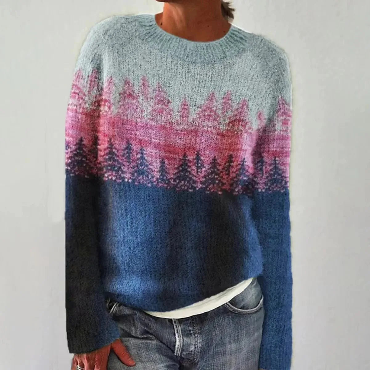 Leda™ | Cozy Retro Sweater